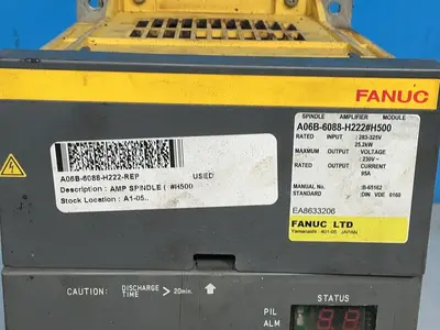 Used FANUC A06B6088H222#H500 Spindle Drives Ohio US | HGR 24 #1345456