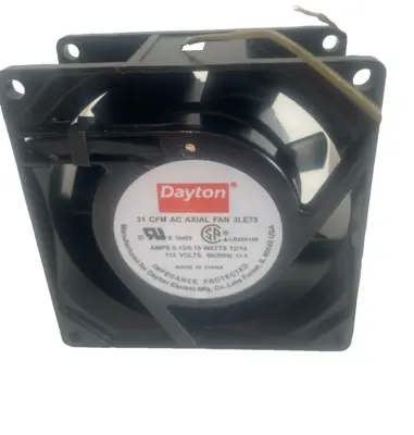 NEW DAYTON 3LE75 FAN 115V
