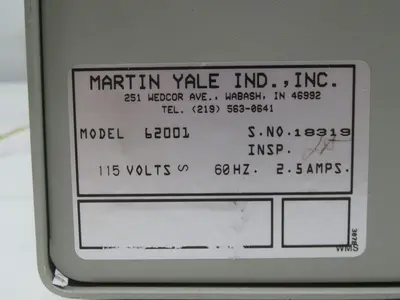 Used MARTIN YALE 62001 Office Equipment Texas US | Aucto #1461171