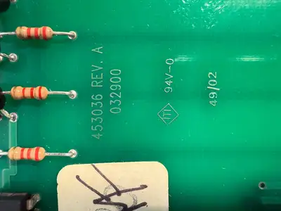 Generic 453036 REV. A Pc Board Sensor Control (9.3.1)
