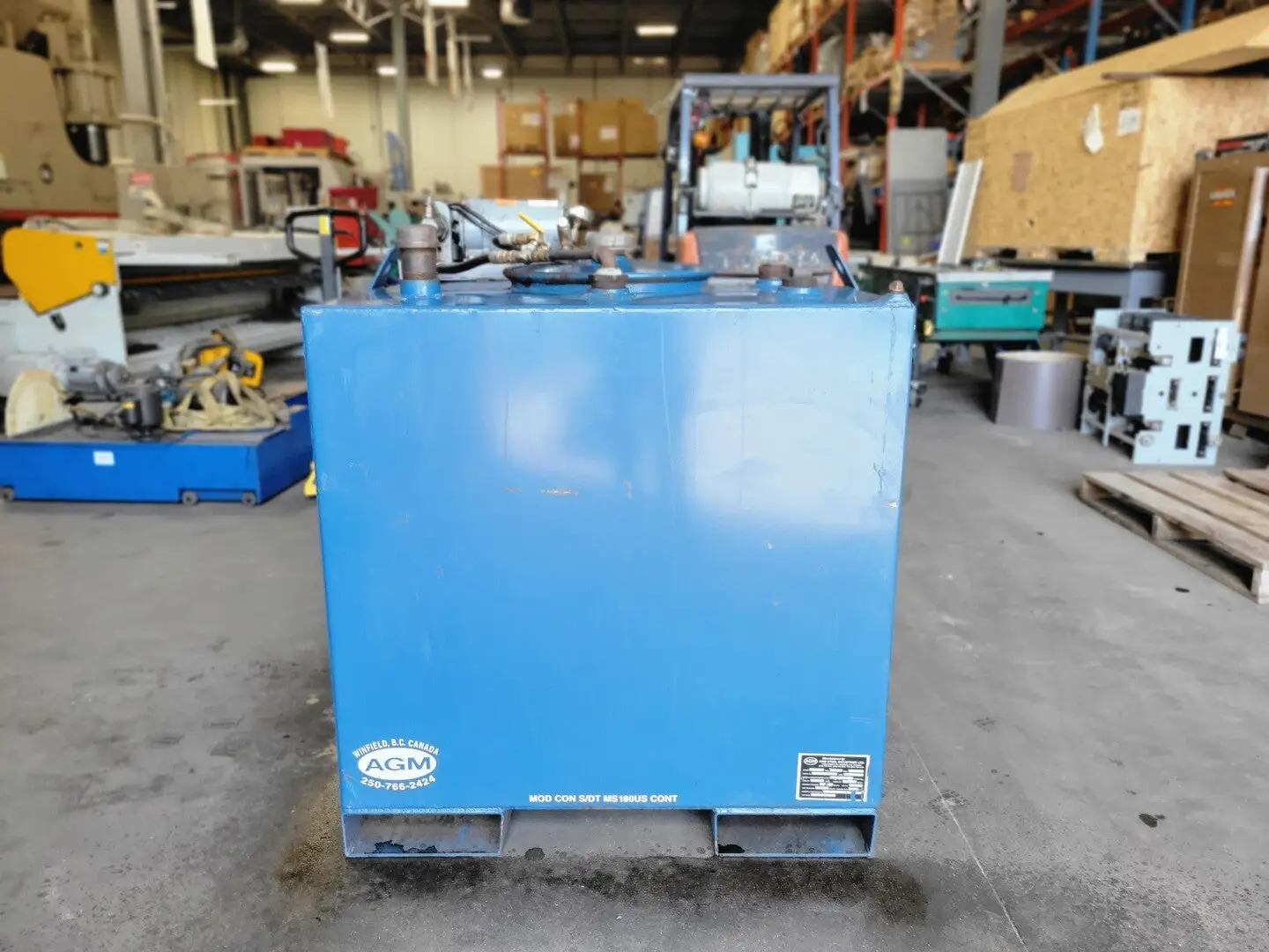 USED AGM STEEL INDUSTRIES LTD. MS180US