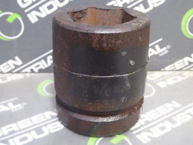Williams 7-640 1-1/4" Impact Socket 1" Square Drive 6 Point New