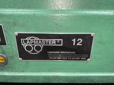 Used LAPMASTER 12 Lappers Ohio US | HGR 24 #1566813