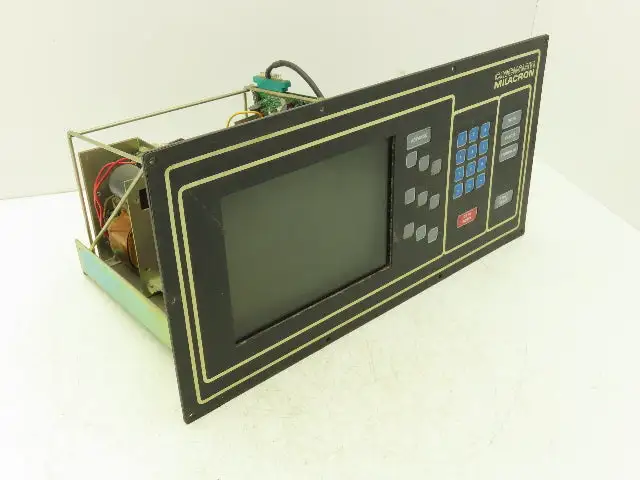 Cincinnati Milacron 3-424-1865A Control Panel Operator Interface 9" CRT Monitor