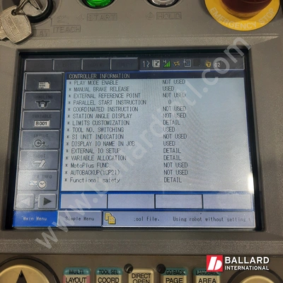 YASKAWA Motoman MH180 Robot System w/ DX200 Controller