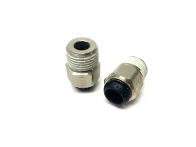 USED PARKER PRESTOLOK STRAIGHT MALE TUBE FITTING 12MM OD