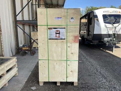 Used ATS POWER ATS-SP50 50 TON CAPACITY HYDRAULIC SHOP PRESS H-Frame Presses Michigan US | Miedema Asset Management Group #1474557