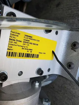 USED FLUID RESEARCH S-2000