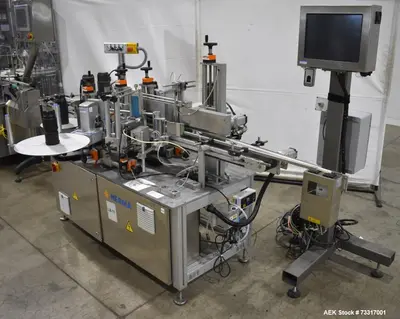 Used CAPMATIC 4A/X-PP-22 Liquid & Paste Complete Packaging Lines Illinois US | Aaron Equipment #87118