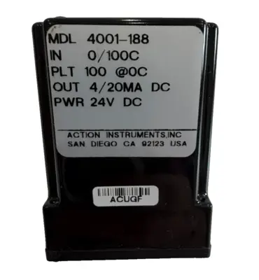 NEW ACTION INSTRUMENTS MDL 4001-188 ACTION PAK MDL4001188