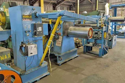 RUESCH 24" x 5.00" x 10,000# Slitting Line (14701) SLITTING LINES | Machinery International LLC (25)