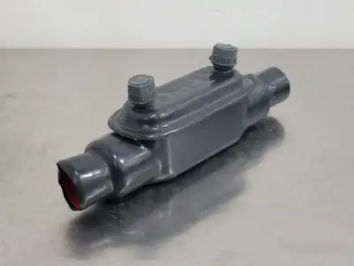 OCAL Blue PVC Coated Conduit Body TA04648 A