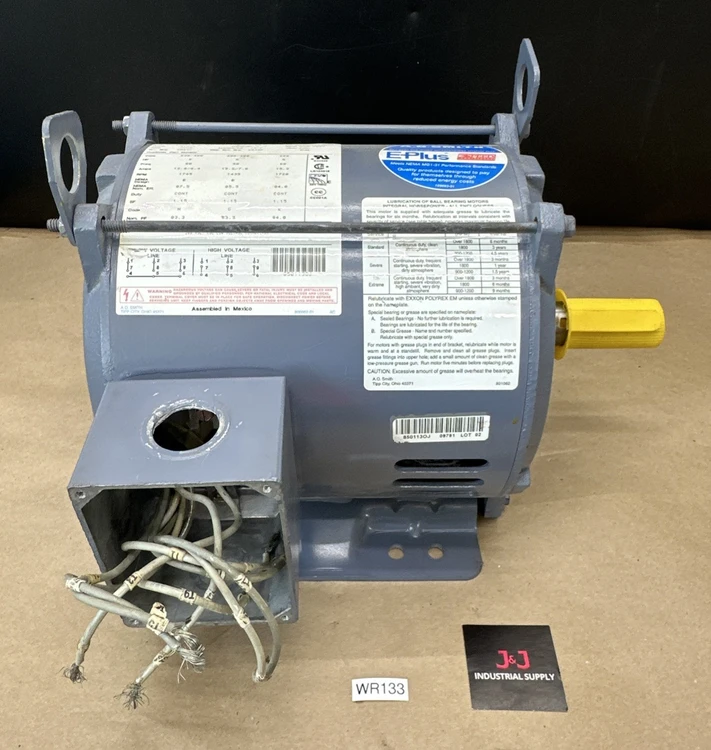 Used A.O. Smith 07-850113-01-OJ Motors (misc) Indiana US | J&J Industrial Supply #518311