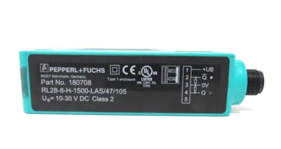 NEW PEPPERL + FUCHS RL28-8-H-1500-LAS/47/105 SENSOR 180708 RL288H1500LAS47105