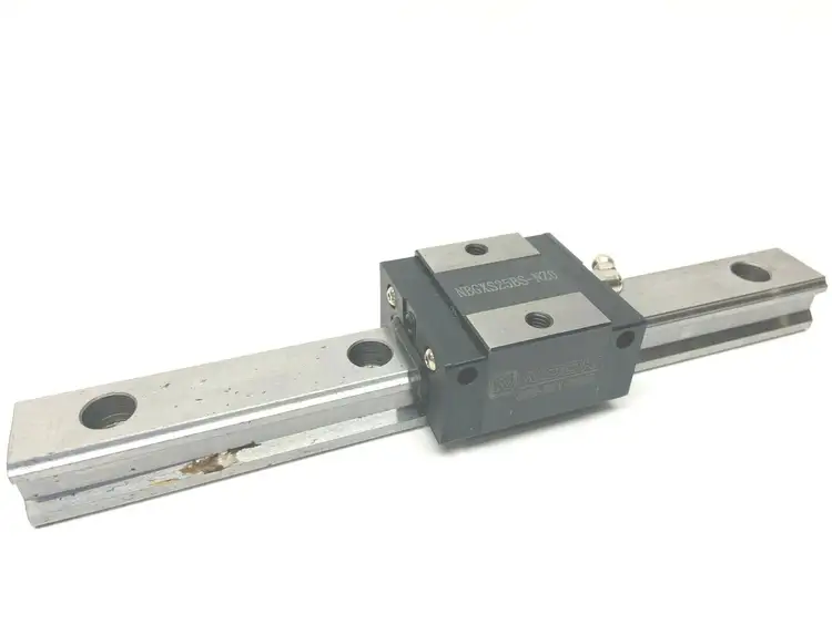 Used NOOK LINEAR GUIDE 218MM L RAIL 52 X 48MM BLOCK Linear Guides | Maverick Industrial Sales #1099848