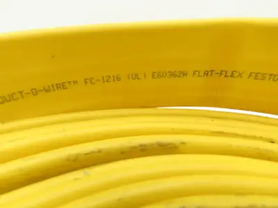 Festoon Cable Outdoor E60362H Multi-Conductor Flat Cable 12 Wire 16AWG 600V 30'