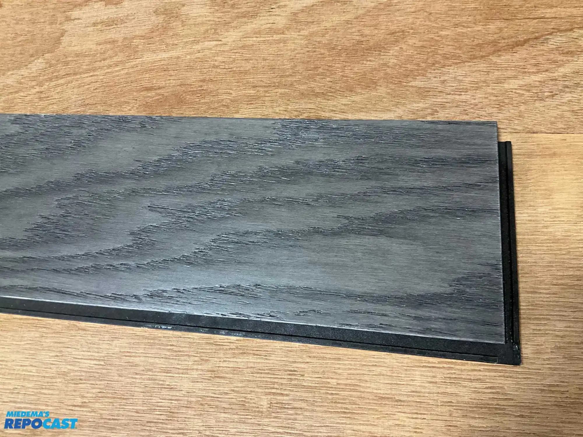 Pallet of 27 cases of Bruce Hydropel 5”x47” Oak Hardwood Flooring- Medium Gray Oak Approximately...