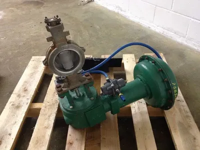 Fisher type 8550 Butterfly Valve size 4"