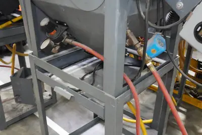 Trinco 20/88 ST Tumble Blaster Sandblasting Cabinet with Stand
