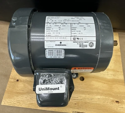 New | in-Stock Emerson U13S2AC Motors (misc) Indiana US | J&J Industrial Supply #1328189