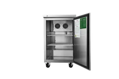 New | in-Stock Atosa New Atosa MBB23GR 23" Back Bar Beer & Beverage Cooler (Stainless Exterior) Bottle Coolers Illinois US | Falcon Restaurant Supply #1375574