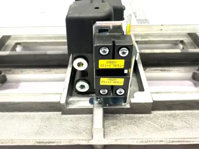 USED BOSCH REXROTH WORKPIECE PALLET PE 2 POSITIONING UNIT, 400 X 320