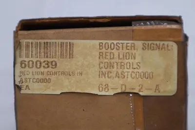 Red Lion Controls ASTC0000 ASTC IN-LINE PREAMPLIFIER & PULSE SHAPER STK 5640CC