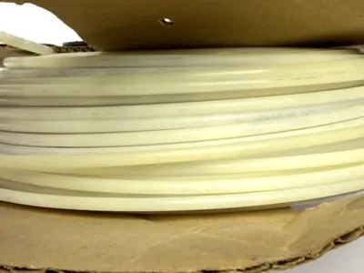 USED PARKER NYLON TUBING .096" ID 3/16" OD LOT OF 210'