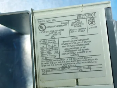 USED ABB TMAXT2H100