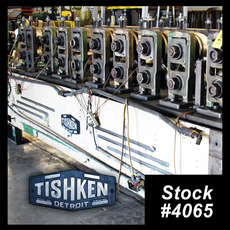 Used TISHKEN 28-HW-3 Roll Formers Ohio US | Universal Tube & Rollform Equipment Company #280063