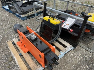 Used WOLVERINE PD-12-08D SKID STEER POST DRIVER Post Drivers Michigan US | Miedema Asset Management Group #1324138