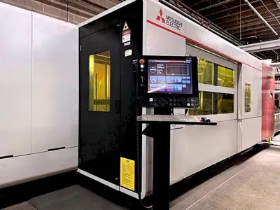 Used 2021 MITSUBISHI ML3015GX-F100 Laser Cutters Illinois US | Machine Factory Outlet #1263208
