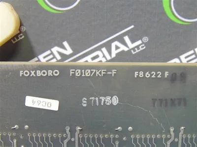 Foxboro F0107KF-F Memory Board F8622F Used