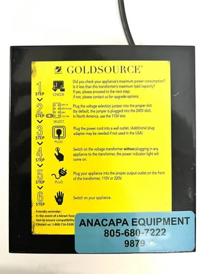 Goldsource stu-200 Power Transformers | ANACAPA EQUIPMENT BROKERS, INC (2)