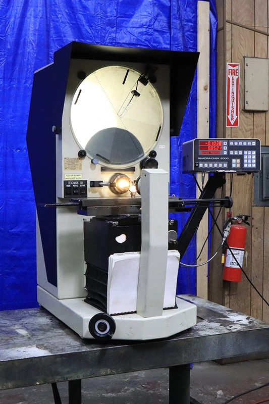 Used 2005 Dorsey Gage Co. BENCHMARK 16H, 2005, QC 2000 DRO w/EDGE DET. Comparators New Jersey US | Machinery Values #1344158