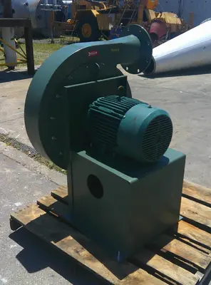 SPC9183  Blower 2,000 cfm centrifugal fan New York Blower size 2108 Alum wheel 15 hp, CS