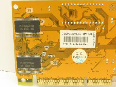 Diamond Speedstar DISPEEDV55B Video Graphics Card A55 8MB AGP