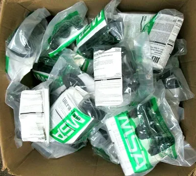 NEW LOT OF 49 MSA 803622 ALTRA-TWIN ADAPTER FOR ULTRAVUE AND ULTRA ELITE MASK