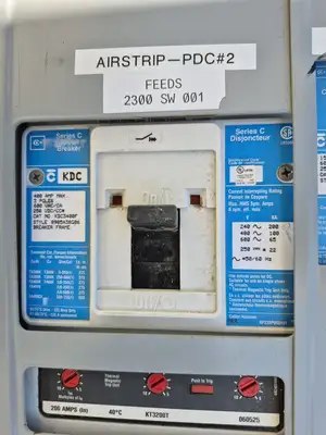 Power Distribution Center (PDC) - 600 Amp Main Breaker