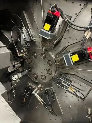 2017 TORNOS MULTISWISS 8X26 CNC Swiss Type Turning Center | 520 Machinery Sales LLC (11)