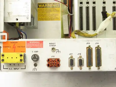 Cincinnati Milacron 3-700-0232A PLC Chassis 10-Slot Rack Power Supply 115V 1PH