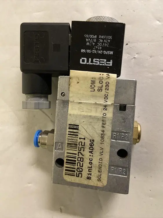 New | in-Stock FESTO 10834 Solenoid Valves Ohio US | Surplus Asset Holdings #1243682