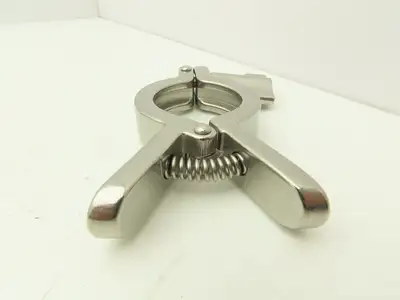 Dixon 13MHHM-Q100150 Squeeze Clamp Sanitary SS 1" to 1-1/2" Pipe Lot of 6