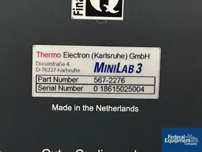 Used Thermo Scientific Thermo Scientific HAAKE MiniLab 3 Extruder Extruders Ohio US | Federal Equipment Company #1338412