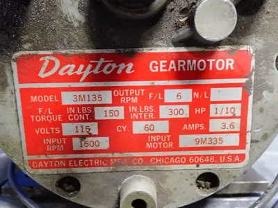 USED DAYTON 3M135