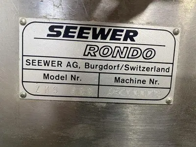 USED SEEWER-RONDO ZMS 600