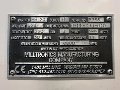 2002 MILLTRONICS MB20 CNC Vertical Mills | GMT (16)
