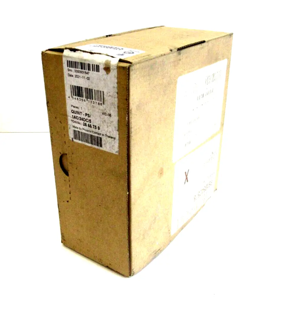 NEW PHOENIX CONTACT QUINT-PS/1AC/24DC/5 POWER SUPPLY 2866750 QUINTPS1AC24DC5