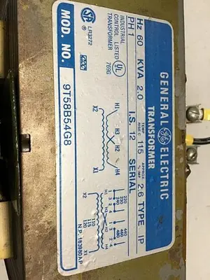 USED GENERAL ELECTRIC / GE 9T58B54G8