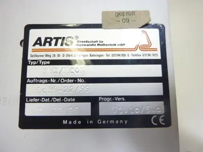 USED ARTIS FBI/MCON